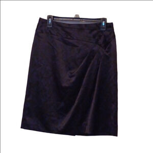 -- The Limited Black Satin Skirt